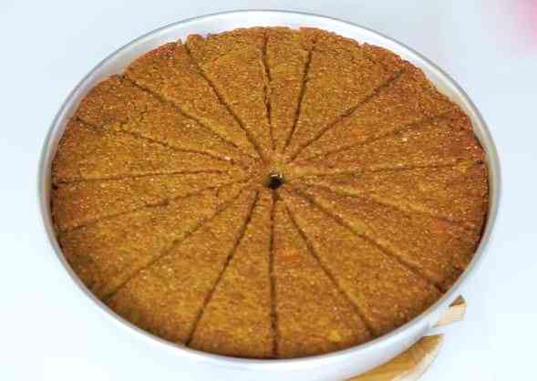 a plate of lebanese pumpkin kibbeh